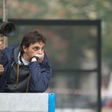 Aspirante vedovo: il regista Massimo Venier sul set del film