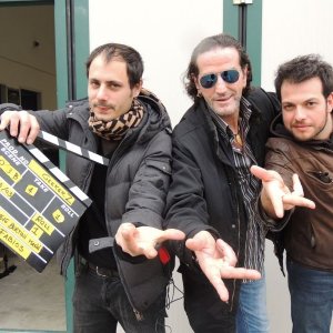 Geekerz: il regista della web serie Michele Bertini Malgarini in un'immagine dal set