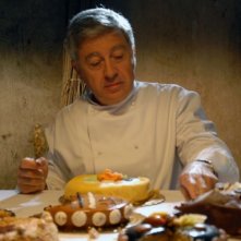 Il pasticciere: Antonio Catania, protagonista del film, in una scena