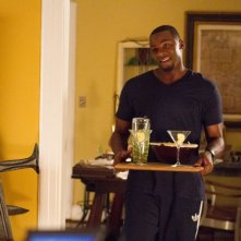 L'amore in valigia: Derek Luke in una scena del film