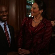 L'amore in valigia: Taye Diggs e Paula Patton in una scena del film