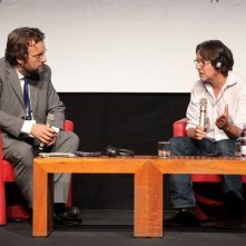 X-Files: Frank Spotnitz durante la sua masterclass al Roma Fiction Fest 2013