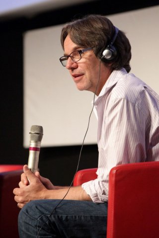 X-Files: uno scatto dalla masterclass di Frank Spotnitz al Roma Fiction Fest 2013