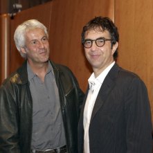Atom Egoyan con Domenico Procacci al RomaFictionFest 2013