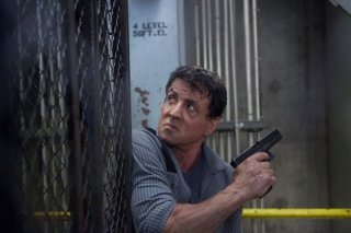 Escape Plan - Fuga dall'inferno: Sylvester Stallone in una scena dell'action carcerario