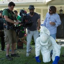 Dark Skies - Oscure presenze: il regista Scott Stewart sul set del film