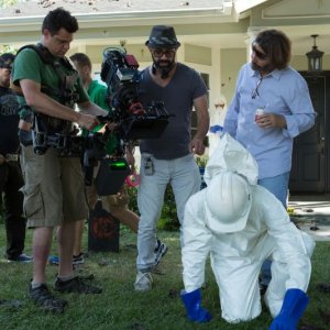 Dark Skies - Oscure presenze: il regista Scott Stewart sul set del film