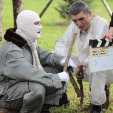 Il flauto: Patrizio Oliva sul set