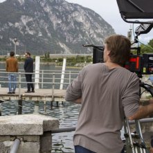 La sapienza: Ludovico Succio e Fabrizio Rongione sul set a Bissone