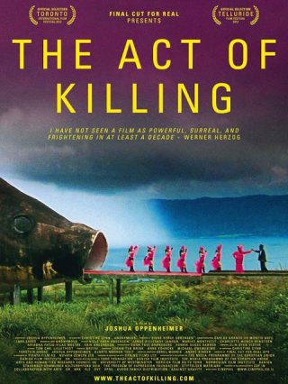 The Act of Killing - L'atto di uccidere: la locandina internazionale del film