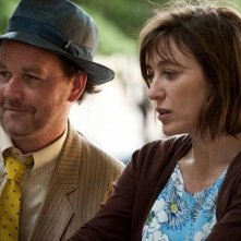 Un castello in Italia: la regista e interprete Valeria Bruni Tedeschi in una scena con Xavier Beauvois