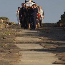 Una piccola impresa meridionale: Riccardo Scamarcio in una scena della commedia
