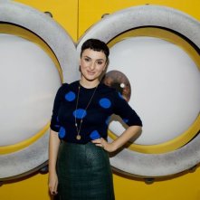 Cattivissimo me 2: Arisa in un'immagine promozionale scattata durante il junket romano del film