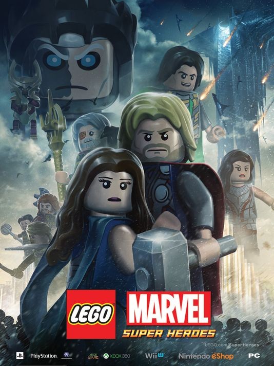 Thor The Dark World Un Lego Poster Ispirato Al Film 288141