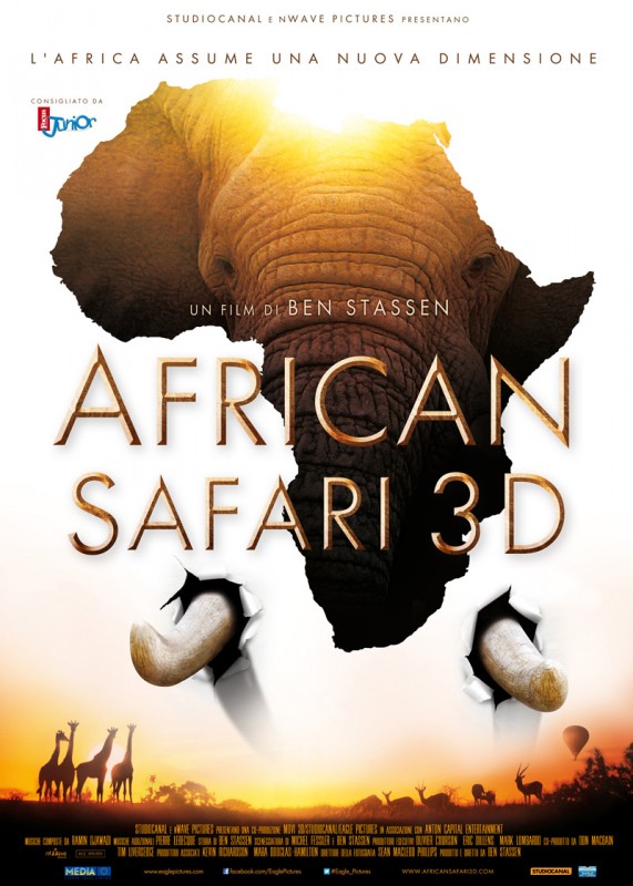 African Safari 3D La Locandina Italiana 288427