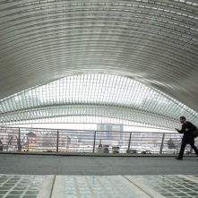 Il Quinto Potere: Daniel Bruhl in una scena del thriller diretto da Bill Condon