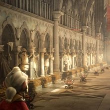 Justin e i cavalieri valorosi: una scena del film animato diretto da Manuel Sicilia