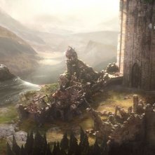 Justin e i cavalieri valorosi: una scena tratta dal film animato