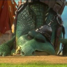 Justin e i cavalieri valorosi: una scena tratta dal film d'animazione