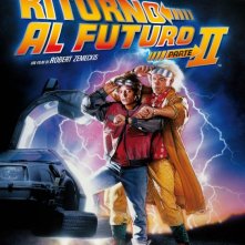 La locandina della riedizione di Ritorno al futuro Parte II
