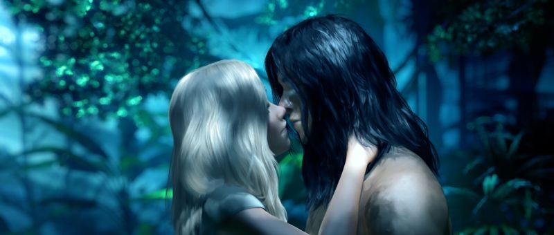 Tarzan: Tarzan e Jane in una tenera immagine del film