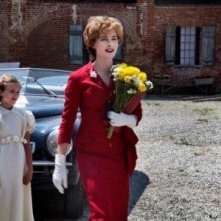 Altri tempi: Vittoria Puccini in una foto di scena della fiction