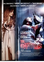 The Canyons: la locandina italiana