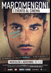 Marco Mengoni. L'evento al cinema: la locandina del film