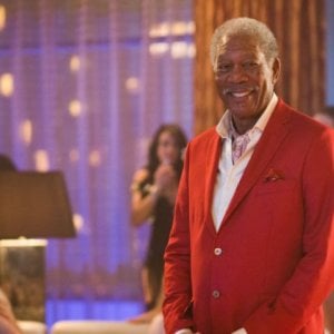 Last Vegas: Morgan Freeman sorridente in una scena del film