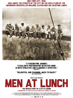 Men at Lunch: la locandina del film