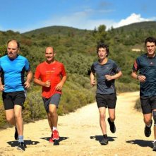 Bernard Campan, Marc Lavoine, Jean-Pierre Darroussin, Eric Elmosnino in Le coeur des hommes 3