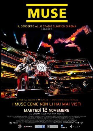Muse - Live at Rome Olympic Stadium: la locandina del film