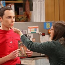 The Big Bang Theory: Mayim Bialik e Jim Parsons nell'episodio The Raiders Minimization