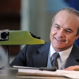 Adriano Olivetti: La forza di un sogno: Luca Zingaretti in una scena della fiction