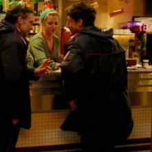 L'ultima foglia: Alfio Sorbello e Fabrizio Ferracane in una scena del film con Kristina Cepraga