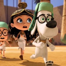 Mr. Peabody e Sherman: i nostri eroi a spasso nel tempo in un'immagine del film