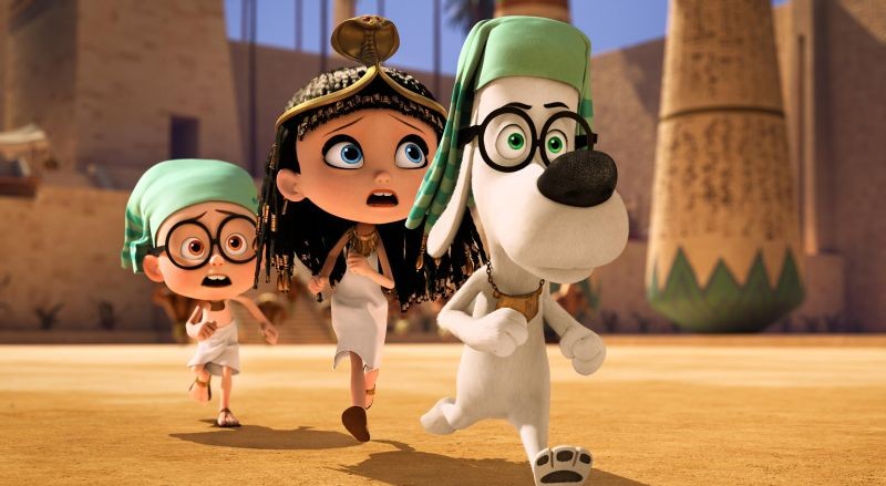 Mr. Peabody e Sherman: i nostri eroi a spasso nel tempo in un'immagine del film