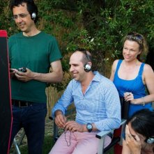 Sole a catinelle: Checco Zalone sul set con il regista Gennaro Nunziante