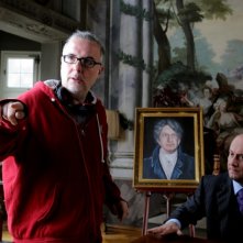 Un boss in salotto: Luca Miniero sul set con Alessandro Besentini detto Ale