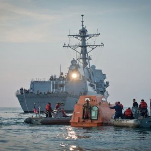 Captain Phillips - Attacco in mare aperto: una scena in mare aperto tratta dal film