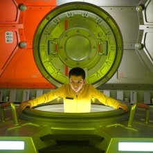Ender's Game: Asa Butterfield in una scena nei panni di Ender