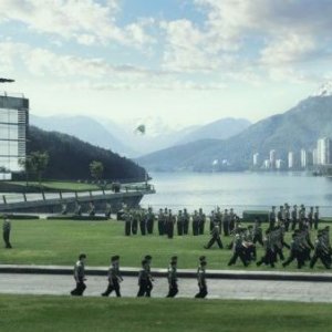 Ender's Game: una scena tratta dal film fantascientifico