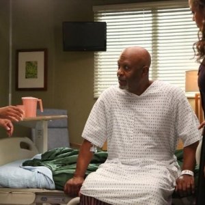 Grey's Anatomy: Debbie Allen, Chandra Wilson e James Pickens nell'episodio I Bet It Stung