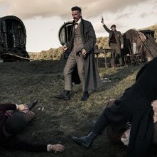 Peaky Blinders: Cillian Murphy in una scena della serie