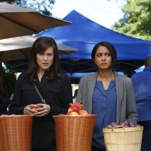The Blacklist: Parminder Nagra e Megan Boone nell'episodio The Courier