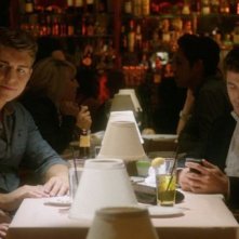 The Canyons: Lindsay Lohan e James Deen in una scena del film con Amanda Brooks e Nolan Gerard Funk