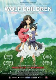 Wolf Children: la locandina italiana