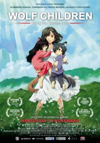 Wolf Children: la locandina italiana