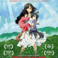 Wolf Children: la locandina italiana