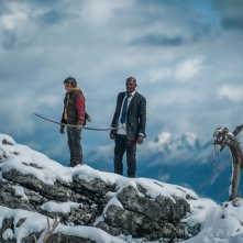 Big Game - Caccia al Presidente: Samuel L. Jackson e il piccolo Onni Tommila nella prima immagine del film